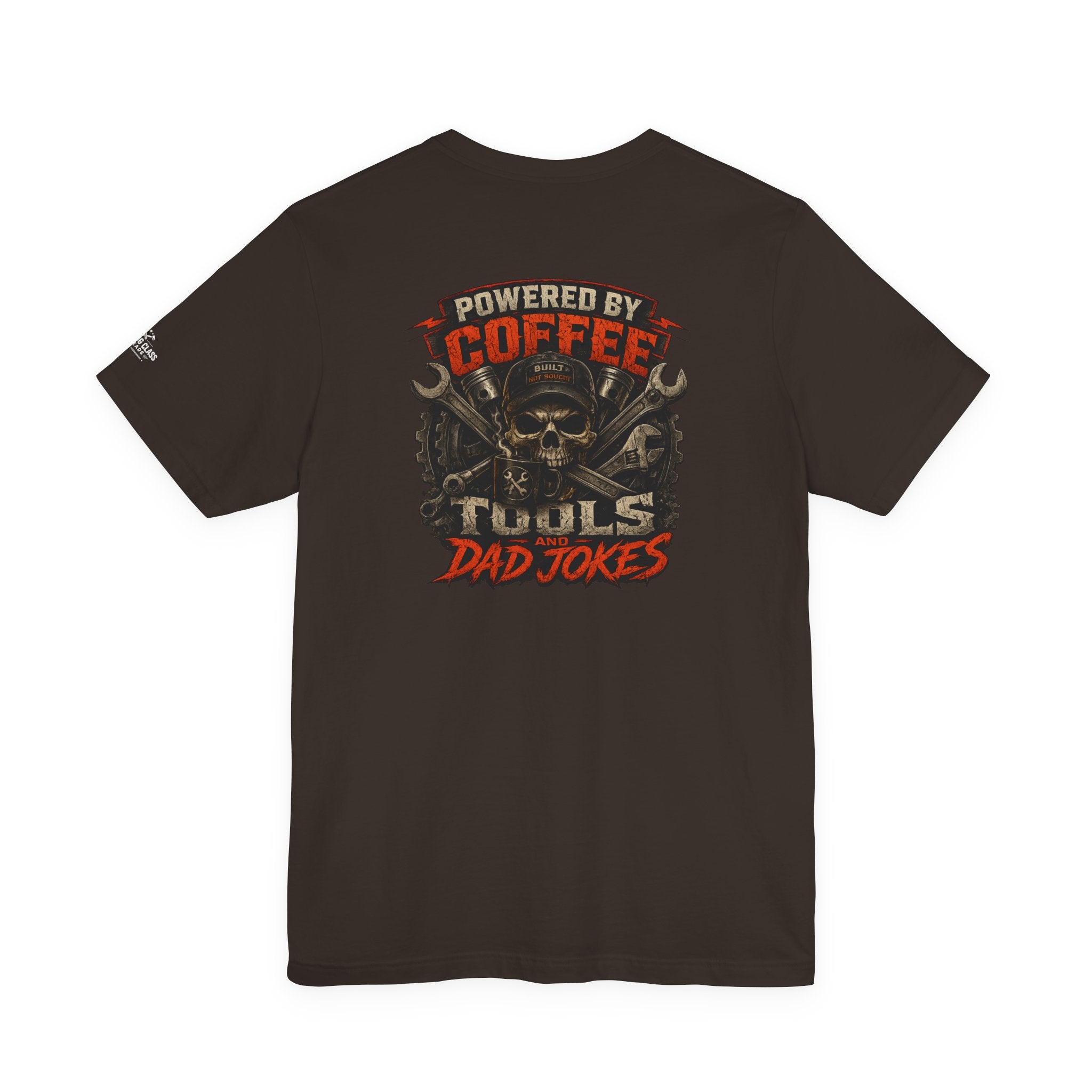 Powered by Coffee, Tools & Dad Jokes T-Shirt
