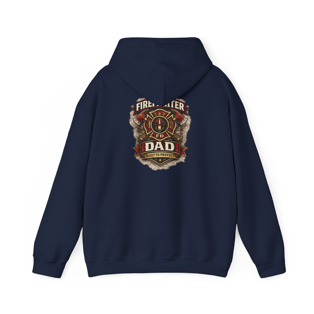 Firefighter Dad Hoodie