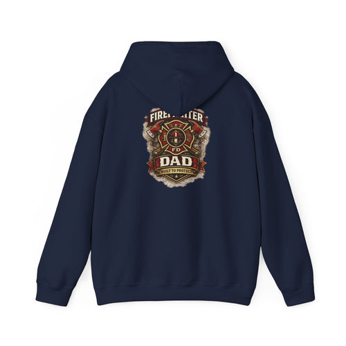 Firefighter Dad Hoodie