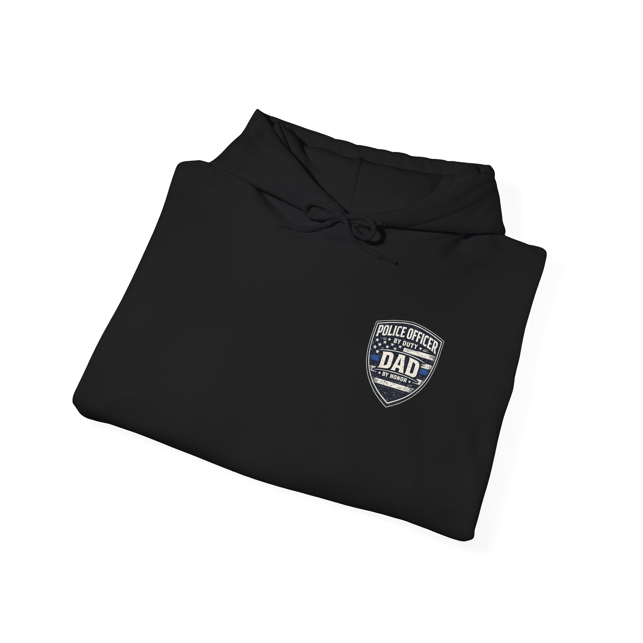 Dad Police Badge Hoodie