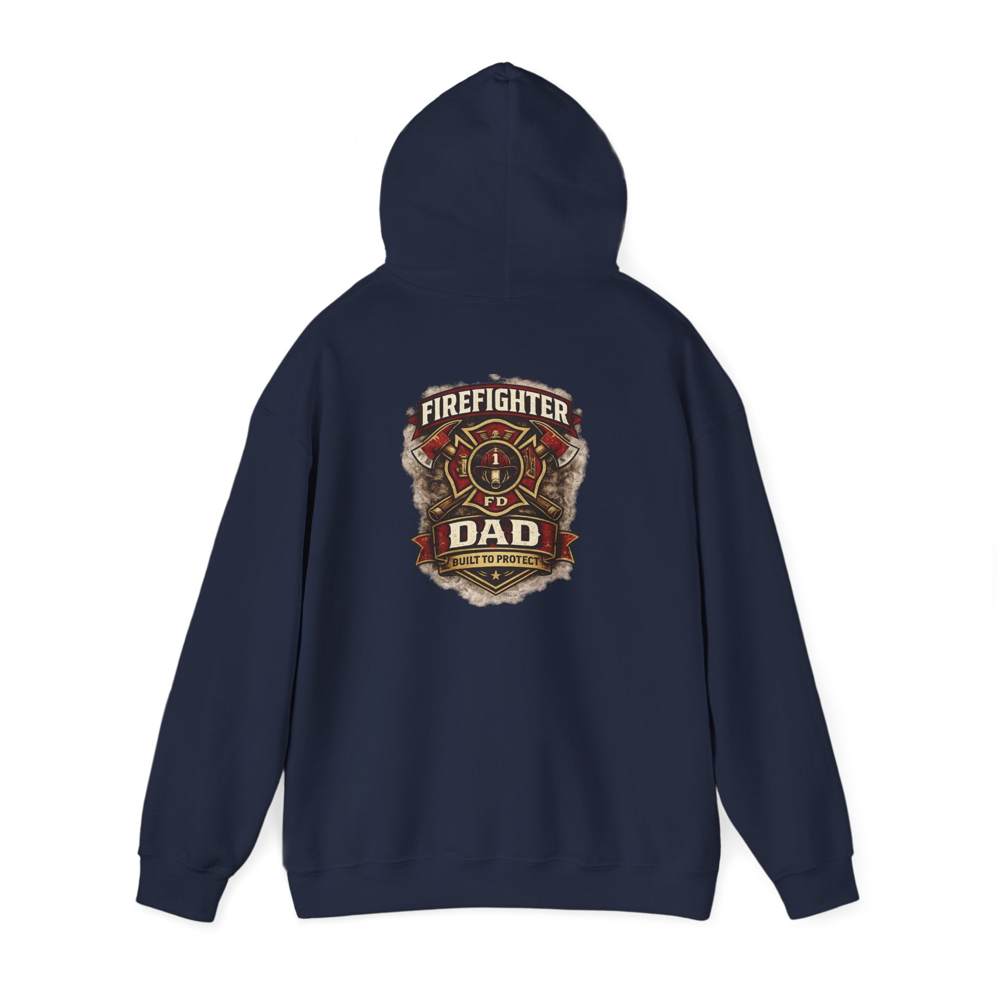 Firefighter Dad Hoodie