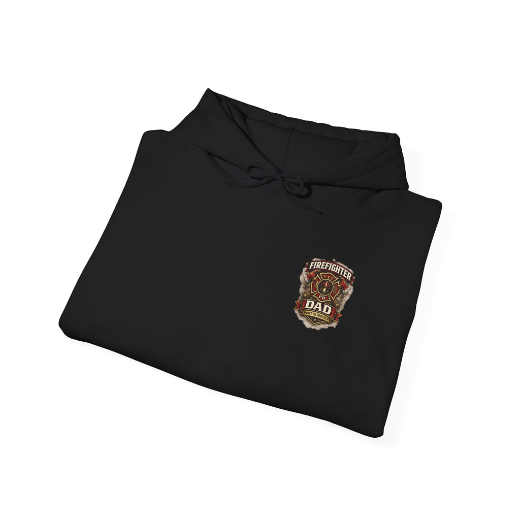 Firefighter Dad Hoodie