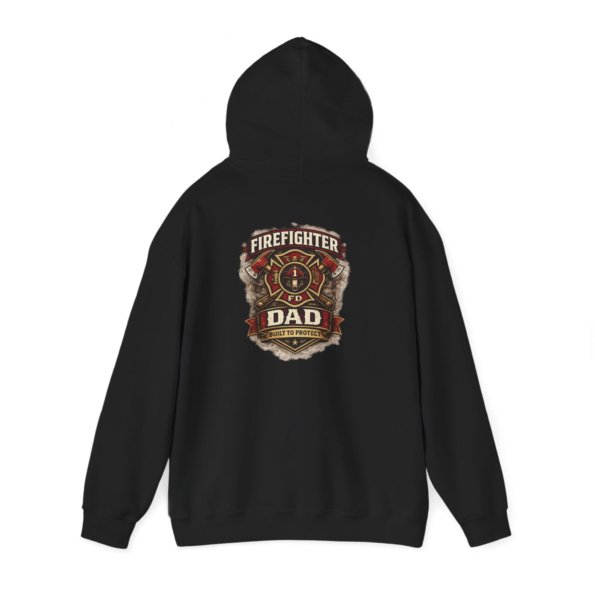 Firefighter Dad Hoodie