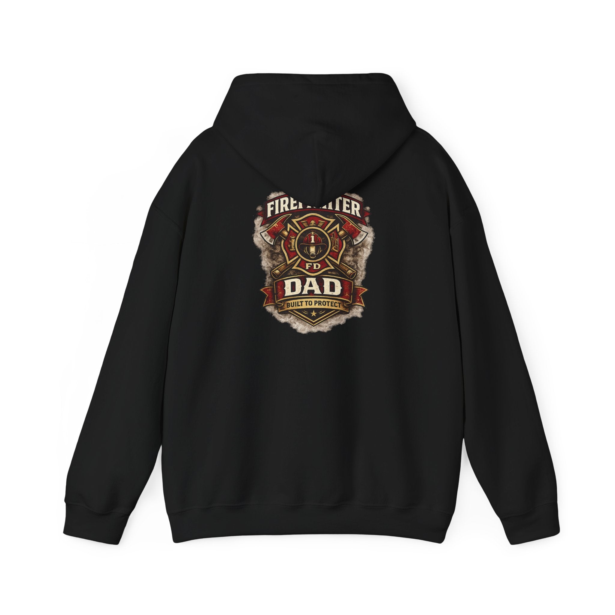 Firefighter Dad Hoodie