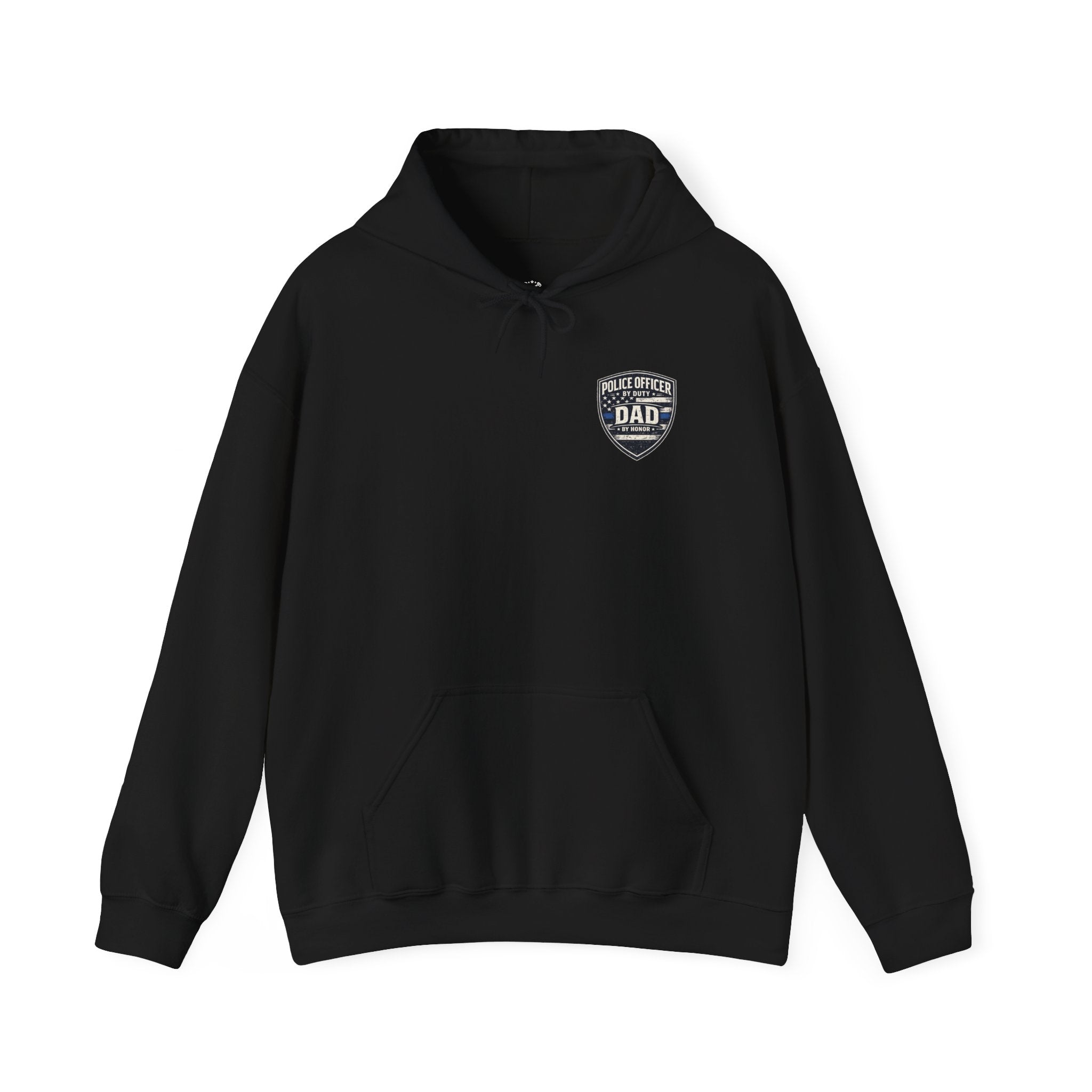 Dad Police Badge Hoodie