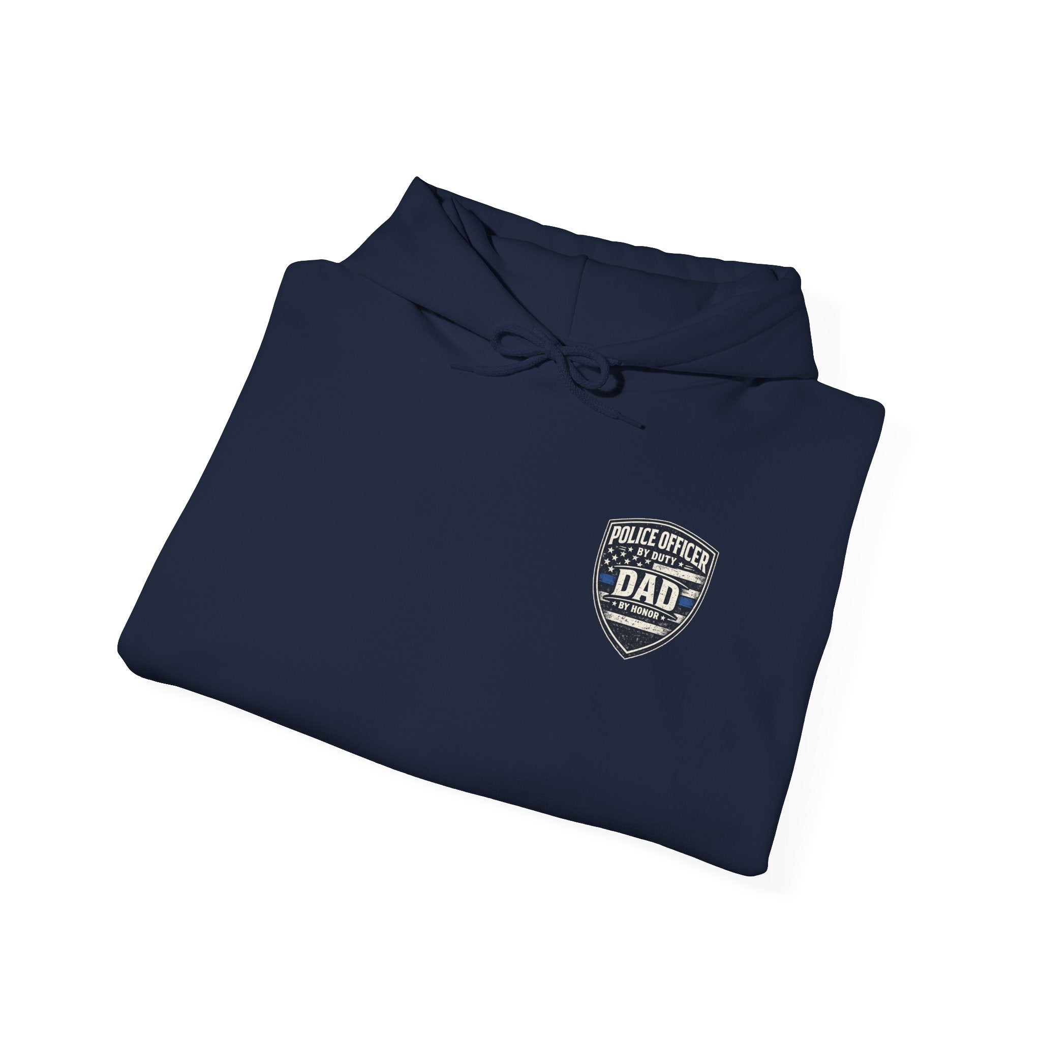 Dad Police Badge Hoodie